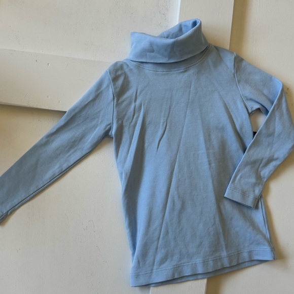 The Beaufort Bonnet Company Other - The Beaufort Bonnet Company Light Blue Turtleneck Long Sleeve Top
